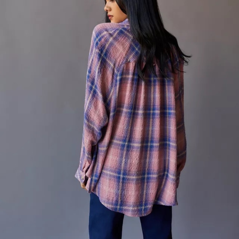 BDG Keanu Flannel Button-Down Shirt
Size XS